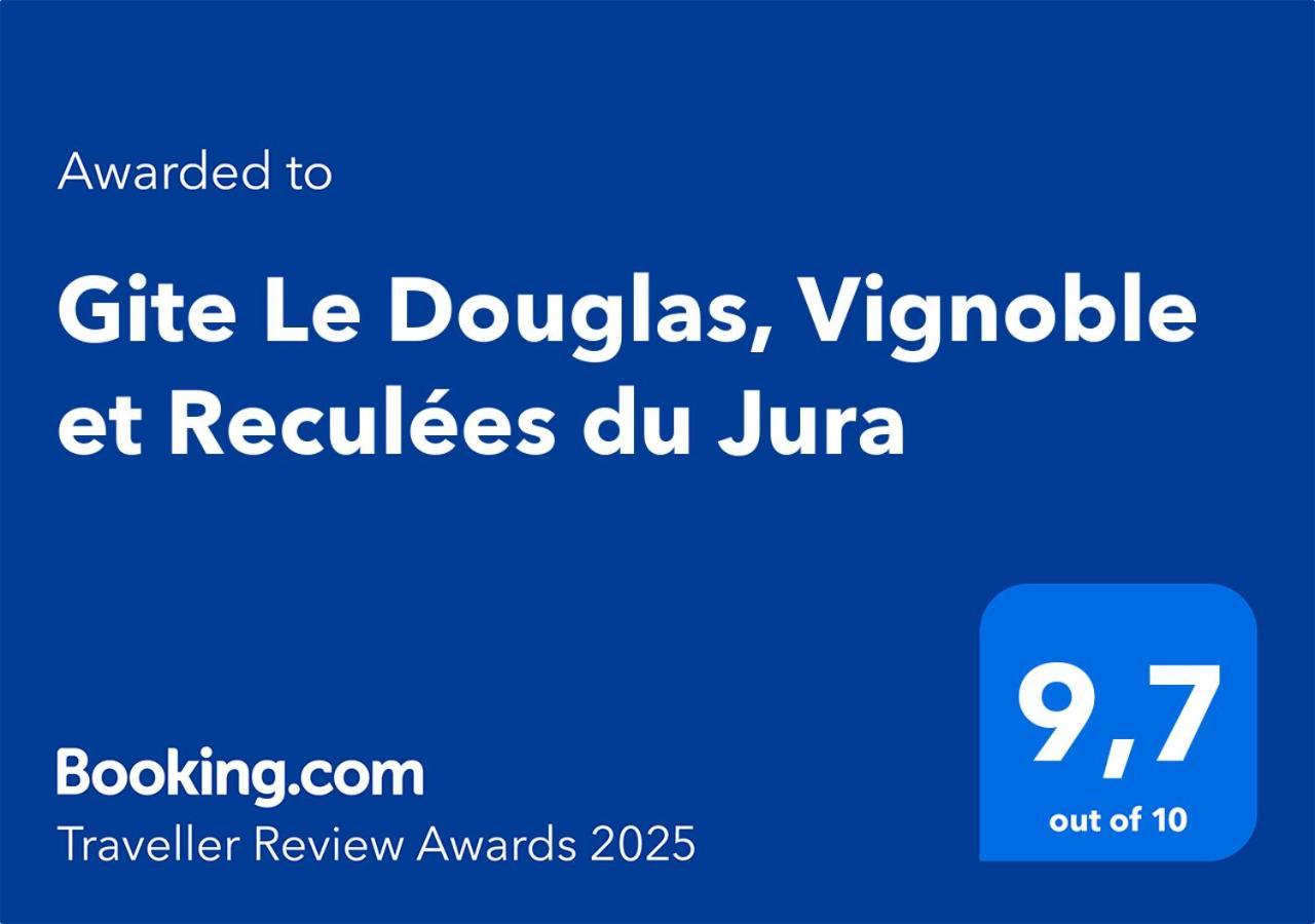 Gite Le Douglas, Vignoble Et Reculees Du Jura - Avec Sauna Lavigny Exteriér fotografie